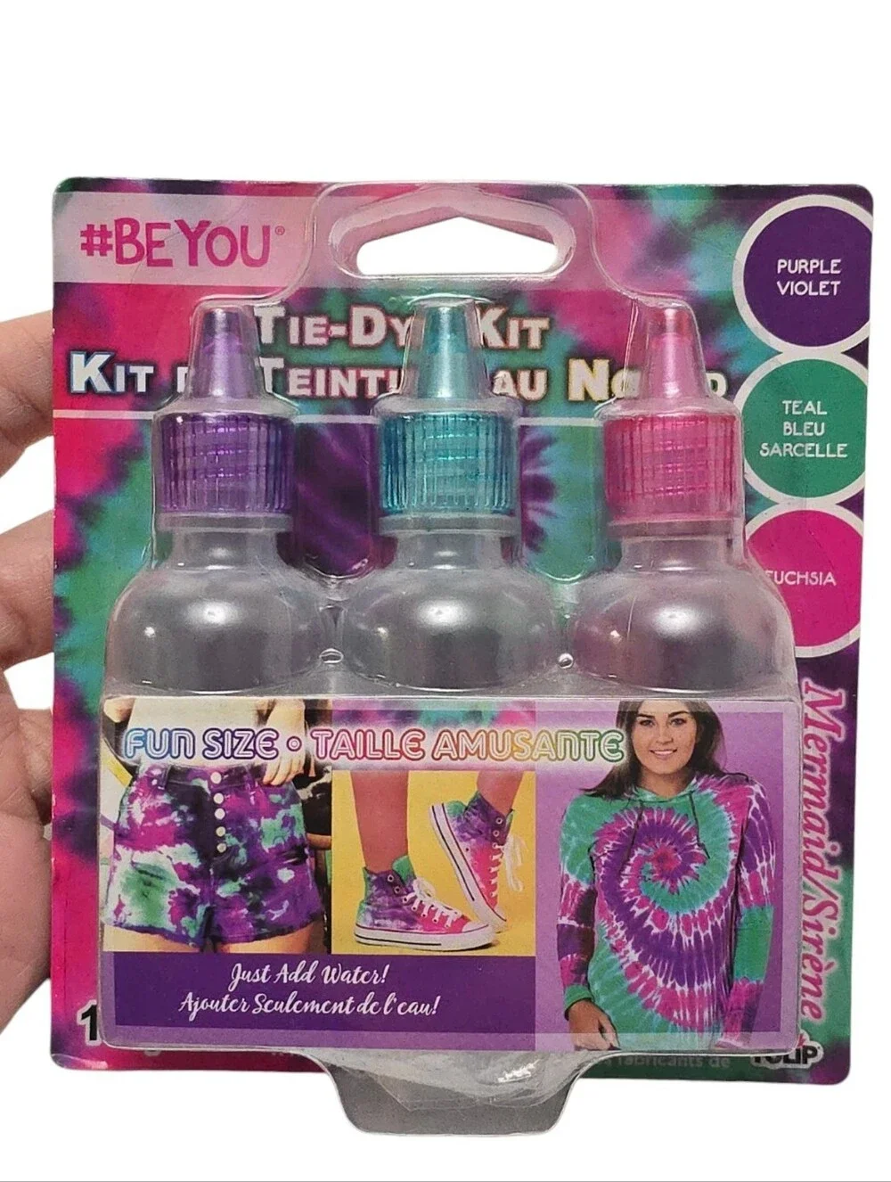 New Tulip Tie Dye Kit Bundle 2 Pack Fun Size Bright DIY Arts Crafts Sets